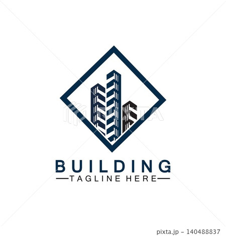Building logo vector illustration design,Real Estate logo template, Logo symbol icon 140488837