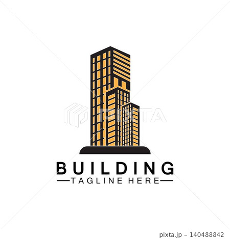 Building logo vector illustration design,Real Estate logo template, Logo symbol icon Building logo vector illustration design,Real Estate logo template, Logo symbol icon 140488842