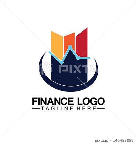Business finance and Marketing logo Vector illustration design Business finance and Marketing logo Vector illustration design 140488889