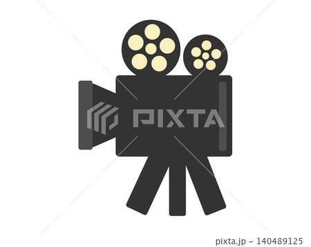 映画 映写機 イラスト 映画 映写機 イラスト 140489125