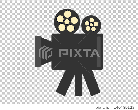映画 映写機 イラスト 映画 映写機 イラスト 140489125