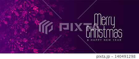 purple snowflakes banner for christmas festival purple snowflakes banner for christmas festival 140491298