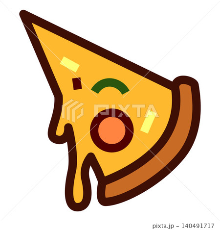 Arrow cursor pizza with melting cheese shape vector icon, color cursor select sign, computer mouse pointer, UI interface Arrow cursor pizza with melting cheese shape vector icon, color cursor select sign, computer mouse pointer, UI interface 140491717