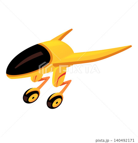 Robot warrior airplane, vector cartoon aircraft battle robot transformer, sci-fi fly futuristic game soldier isolated Robot warrior airplane, vector cartoon aircraft battle robot transformer, sci-fi fly futuristic game soldier isolated 140492171