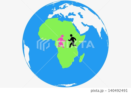 アフリカの子どもの日　6月16日 記念日 140492491