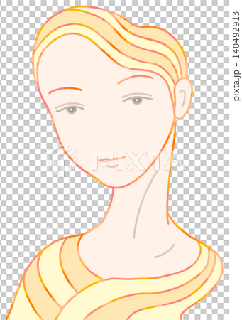 Women's illustration - Yellow - Adult woman 140492913