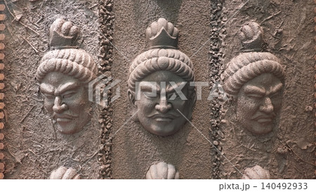 仏教的なレリーフ 仏教的なレリーフ 140492933