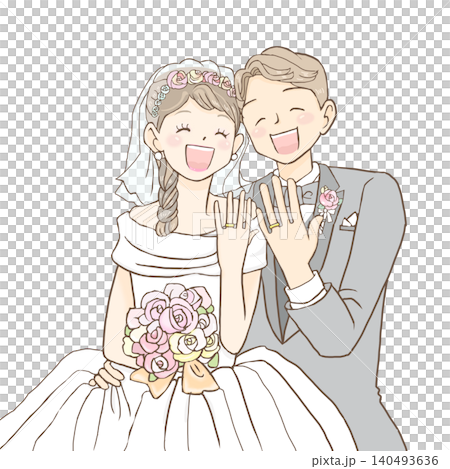 新娘和新郎舉行婚禮 新娘和新郎舉行婚禮 140493636