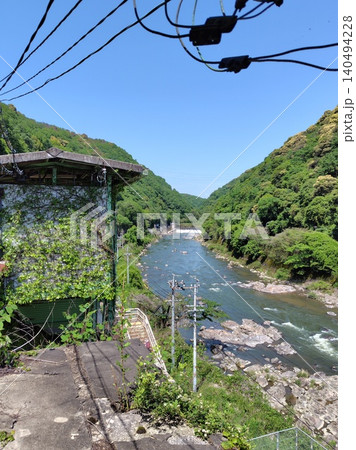 山の上から眺める庄内川 山の上から眺める庄内川 140494228
