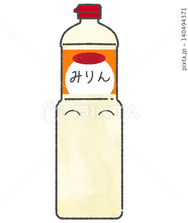ボトルに入った調味料(みりん) ボトルに入った調味料(みりん) 140494371