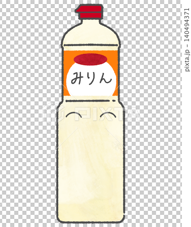 ボトルに入った調味料(みりん) ボトルに入った調味料(みりん) 140494371