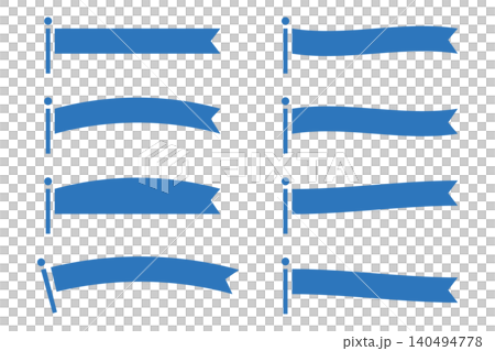 Simple flag set with text space Simple flag set with text space 140494778