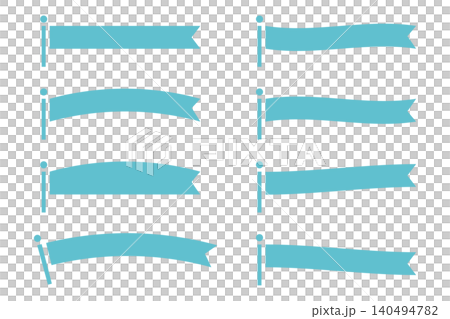 Simple flag set with text space Simple flag set with text space 140494782