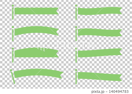 Simple flag set with text space Simple flag set with text space 140494783