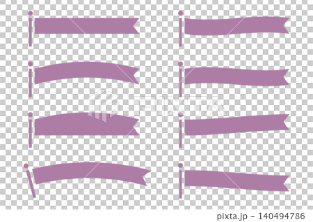 Simple flag set with text space 140494786