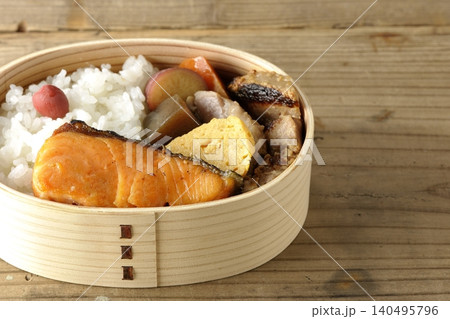 焼き魚弁当 140495796