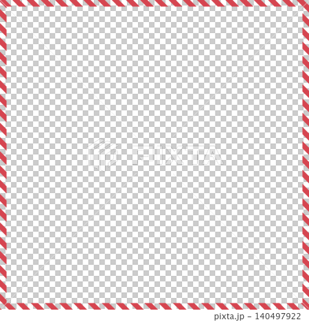 Thin frame with diagonal stripes, red, square, with copy space. Thin frame with diagonal stripes, red, square, with copy space. 140497922