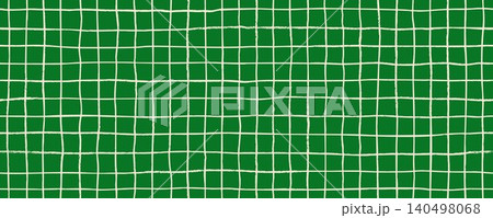 Green hand drawn square grid seamless pattern. Greenish repeating doodled checkered background. Sketch thin checker paper texture. Pencil drawn journal sheet notebook template. Vector line planer page Green hand drawn square grid seamless pattern. Greenish repeating doodled checkered background. Sketch thin checker paper texture. Pencil drawn journal sheet notebook template. Vector line planer page 140498068