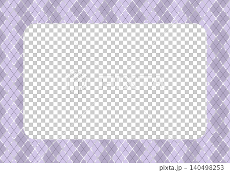 Argyle knit frame, lavender, rounded corners, autumn/winter. Argyle knit frame, lavender, rounded corners, autumn/winter. 140498253