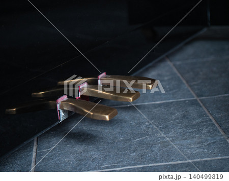 Acoustic Piano foot pedals Acoustic Piano foot pedals 140499819
