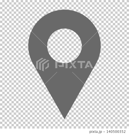 Vector Simple Map Pin Icon Vector Simple Map Pin Icon 140500352
