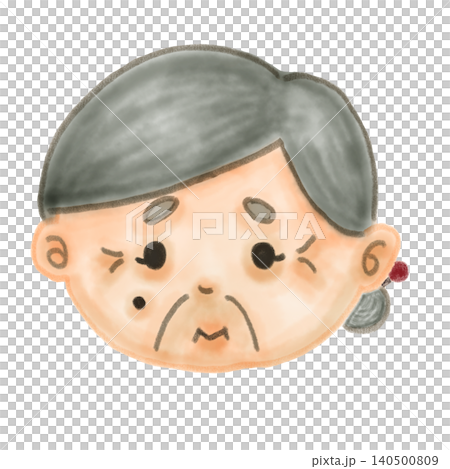 祖母插圖;與老年人的憂慮、照顧和醫療問題相關的素材;透明 PNG 背景。 祖母插圖;與老年人的憂慮、照顧和醫療問題相關的素材;透明 PNG 背景。 140500809