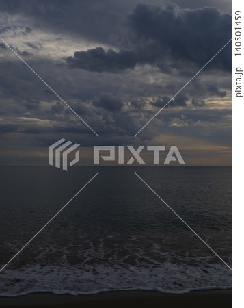 stormy weather and seascape 140501459