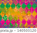 薔薇、菱形、リボンF、金22虹極B 140503120