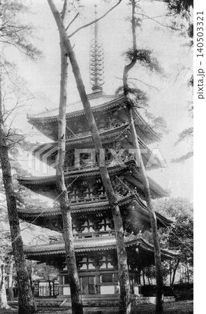日本の国宝　醍醐寺五重塔 140503321