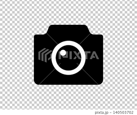 Simple camera icon illustration Simple camera icon illustration 140503702