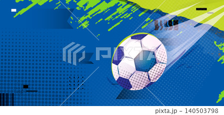 Sport football background, soccer poster design Sport football background, soccer poster design 140503798