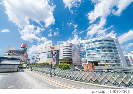 「埼玉県」JR川口駅東口前の風景 川口市 「埼玉県」JR川口駅東口前の風景 川口市 140504568