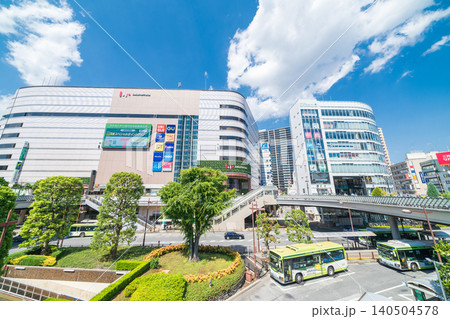 「埼玉県」JR川口駅東口前の風景 川口市 「埼玉県」JR川口駅東口前の風景 川口市 140504578