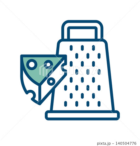 grater icon vector design template in white background 140504776