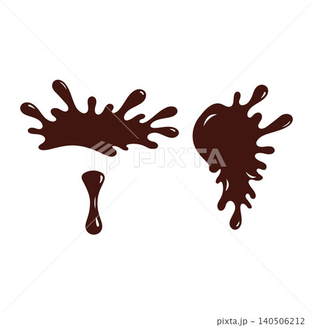 World Chocolate Day Splashes Design Element 140506212
