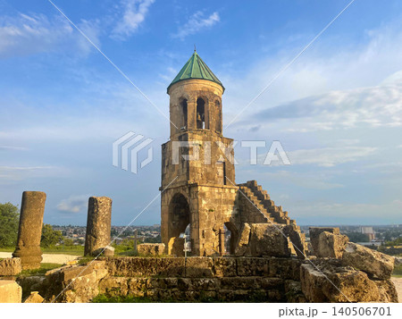 Ruins Chapel and bell tower of Bagrati Cathedral In Kutaisi Georgia Ruins Chapel and bell tower of Bagrati Cathedral In Kutaisi Georgia 140506701