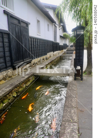 瀬戸川と白壁土蔵街・飛騨古川（岐阜県・飛騨市） 140508042