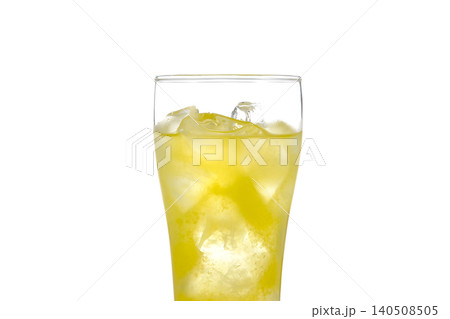 氷の入った飲料のイメージ・オレンジジュース 氷の入った飲料のイメージ・オレンジジュース 140508505