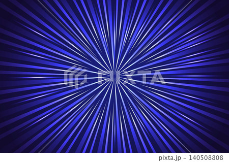 Abstract Blue Radial Starburst Background 140508808