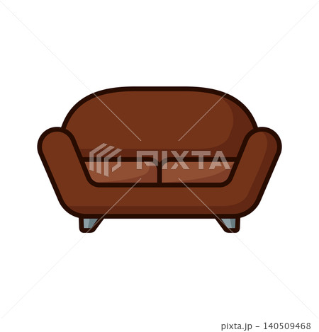 sofa icon vector design template in white background 140509468