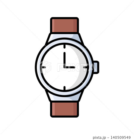 watch icon vector design template in white background 140509549