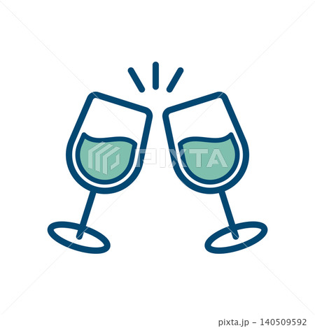 wine icon vector design template in white background 140509592