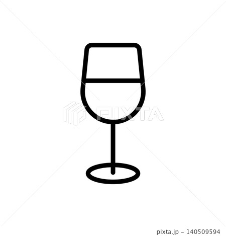 wine icon vector design template in white background wine icon vector design template in white background 140509594