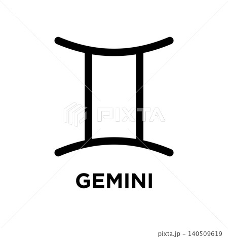zodiac icon vector design template in white background zodiac icon vector design template in white background 140509619
