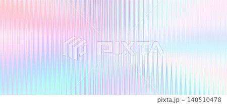 Acrylic ribbed glass with a hologram effect texture background . Fluted plastic panel with blurry light reflection. Acrylic ribbed glass with a hologram effect texture background . Fluted plastic panel with blurry light reflection. 140510478