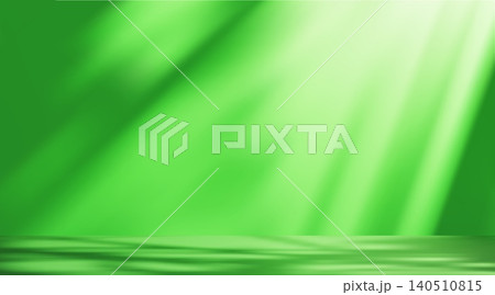 Green gradient studio background with gobo light . Minimal abstract backdrop with smooth color blending and clean surface. Empty space for product display, branding, and presentation. Green gradient studio background with gobo light . Minimal abstract backdrop with smooth color blending and clean surface. Empty space for product display, branding, and presentation. 140510815