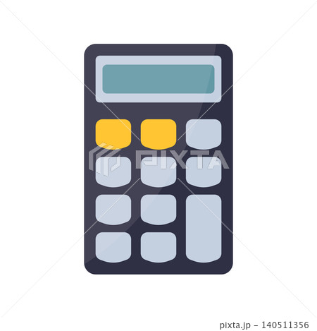 Calculator icon in colorful flat style. Mathematics vector illustration on isolated background. Calculation sign business concept. Calculator icon in colorful flat style. Mathematics vector illustration on isolated background. Calculation sign business concept. 140511356