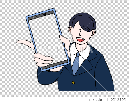 身穿制服的男學生,智慧型手機應用程式介紹,社交媒體螢幕展示,插圖。 身穿制服的男學生,智慧型手機應用程式介紹,社交媒體螢幕展示,插圖。 140512595