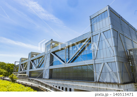 仙台市科学館の外観と展示室 140513471