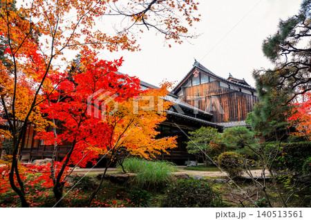 Autumn Zen Garden and Wooden House at Tenju an Nov 26 2025 Autumn Zen Garden and Wooden House at Tenju an Nov 26 2025 140513561